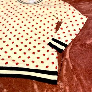 J. Crew Ladybug Sweater